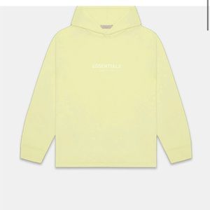 Essentials Canary Relaxed Hoodie-NWT